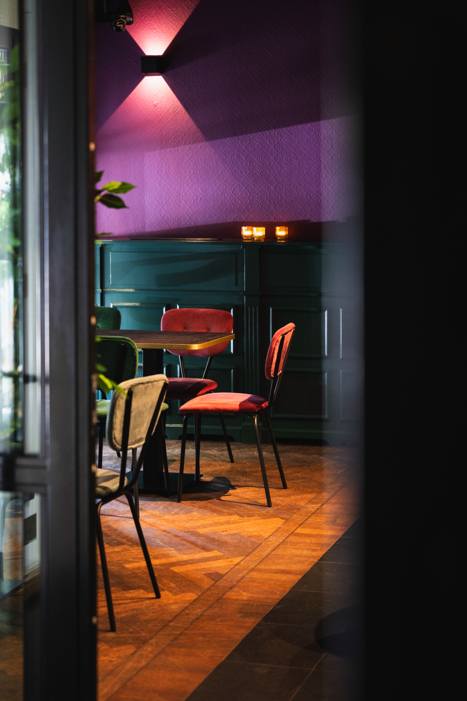 Allday menu achergrond